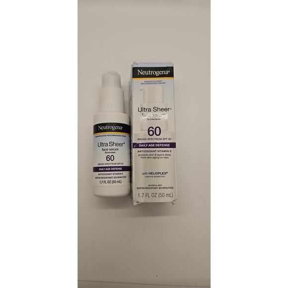 Ultra Sheer Oil-Free Face Serum SPF 60+ - Brand New! - Picture 2 of 3